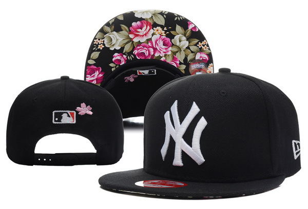 New York Yankees Black Snapback Hat XDF 0528